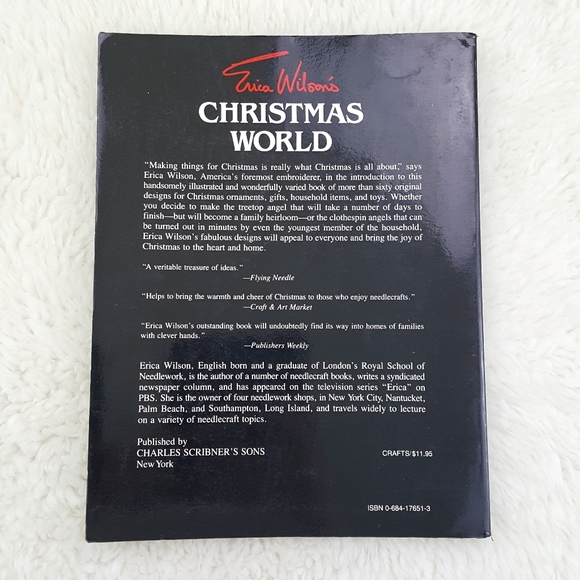 Erica Wilsons Christmas World Craft Project Book - Picture 2 of 16